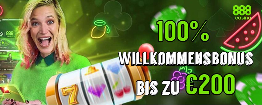 888 Casino Willkommensbonus